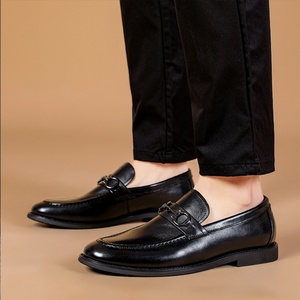Zapatos de Vestir Casuales de Cuero Vacuno Auténtico para Hombre, Mocasines Cómodos para Oficina, Precio al por Mayor - Product Image 5