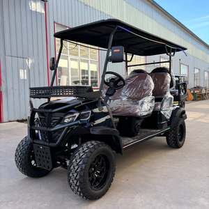 Advanced Luxury 60V 6 <b>Passengers</b> Off Road Hunting Golf Carts Buggy Car Golf Cart 4+<b>2</b> Seater - Product Image 3