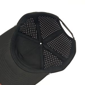 Gorra de Béisbol Deportiva Personalizada, Impermeable, con Corte Láser, Perforada, Transpirable, Ajustable, con Bordado de Leopardo de Secado Rápido - Product Image 6
