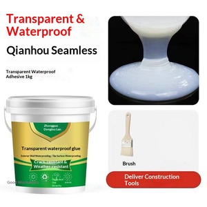 Revêtement imperméable en polyuréthane transparent écologique pour la réparation de carreaux, les murs extérieurs, les salles de bain, les piscines, la réparation des fuites et l'étanchéité des fissures - Product Image 6