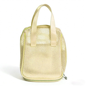 Trousse de Toilette <span class=keywords><strong>en</strong></span> Nylon Pastel Qetesh avec Logo Personnalisé, Poignée Portable, Légère, pour <span class=keywords><strong>Voyage</strong></span> et Rangement - Product Image 4