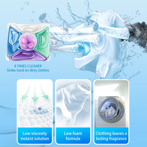 هلام الغسيل 5-Cavity-Cavity للاستعمال مرة واحدة ، نظيف ناعم على الملابس - Product Image 2