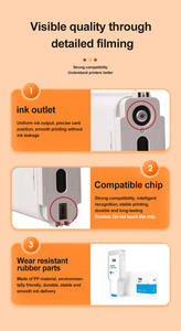 300ML 766 Compatible Ink Cartridge With Chip Premium Ink for HP DesignJet XL 3600 Multifunction <b>Printer</b> - Product Image 5