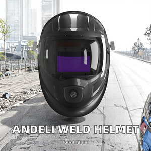 Casque de soudage à obscurcissement automatique OBO ADL-MA900VL-E réglable MIG TIG MMA CUT LED Light Welding avec matériau PP - Product Image 2