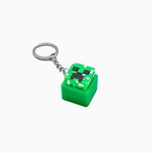 Portachiavi con pulsanti in PLA stampati in 3D, ciondolo per borsa, accessorio per tastiera, giocattolo antistress luminoso, logo personalizzato anime, regalo promozionale - Product Image 4