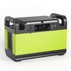 สถานีไฟฟ้าพกพา 1000W พร้อมแผงโซลาร์เซลล์ แบตเตอรี่ความจุสูง พกพาสะดวก - Product Image 1