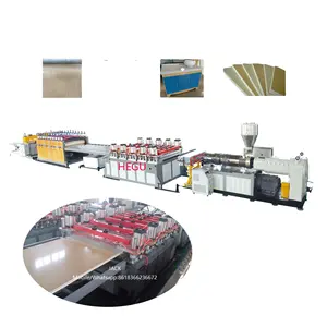 Wpc Board Pvc Door Making Machine Wood Plastic Composite Product Manufacture Machine PVC PP PE Wpc Door Floor Profile Board Deck