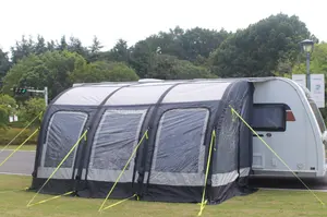 RV Aufblasbare Markise Zelt Im Freien Wasserdichte Caravan Air Markise Zelt