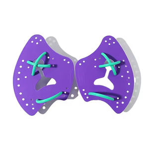 รับพิมพ์โลโก้ OEM รองรับการปรับแต่งสีและบรรจุภัณฑ์ มี 4 ขนาด หลายสีให้เลือก ทั้งสำหรับผู้ใหญ่และเด็ก  แผ่นพายมือสำหรับว่ายน้ำ - Product Image 2