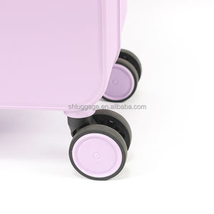 Maleta de Viaje de PC Morada de Moda, Maleta de 20 Pulgadas, Maletas de Lujo con Ruedas, Maleta de Gran Capacidad para Mujer - Product Image 5