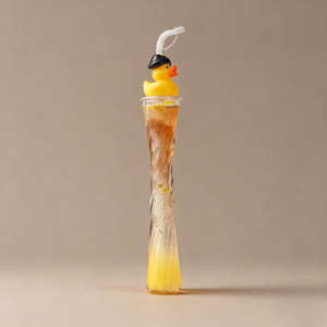 <span class=keywords><strong>Bicchiere</strong></span> da 500ml (16oz) in Plastica Ecologica a Forma di Testa di Animale Cartone Animato con Coperchio e Cannuccia per Feste - Product Image 2