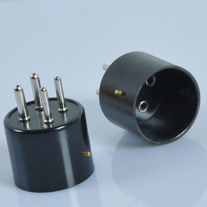 Douille de tube en bakélite 4 broches pour tube à vide 2A3 811A 300B 5Z3, pièce d'amplificateur à tubes - Product Image 5