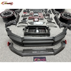 Kit de Mise à Niveau pour G63 W464, Kit Carrosserie Carbone R avec Capot et Pare-chocs pour Classe G W464 G63 AMG G500 G550, Aileron Arrière Inclus - Product Image 5