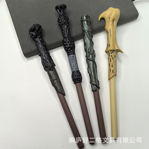 Logo bút Hermione bút bi viết Cây Đũa phép có thể thay thế đạo cụ cầm tay voldemort Quà Tặng làm bằng nhựa và kim loại - Product Image 4