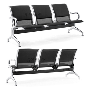 Sillas de espera para aeropuerto con cojín, silla de 3-5 plazas para hospital, banco de conexión para estaciones públicas - Product Image 6