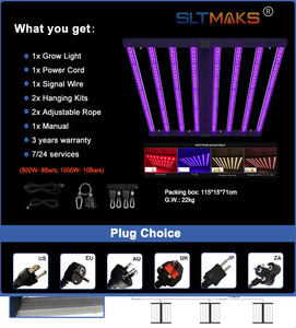 Luces de Cultivo 5*5 con Espectro Ajustable para Floración - Product Image 5