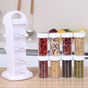 <strong>Kitchen</strong> <strong>Carousel</strong> 8 Spice Jar Organizer Rotating Spice Rack for a Clutter Free Counter Top - Product Image 5