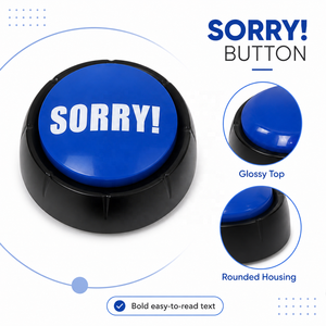 Stock d'usine disponible : Jouet amusant avec son, bouton anti-stress de bureau (OUI, NON, DÉSOLÉ, PEUT-ÊTRE) - Product Image 4