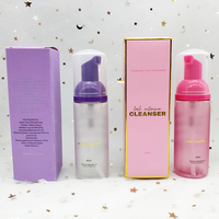Organische Wimperverlenging Bubble Shampoo ph 7 Kit Verpakking Kit 100ml Waterfles in Bulk Private Label logo