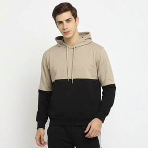 New Stylish Casual Hooded <b>Sweatshirt</b> For Men 100% Cotton Thick Fleece Winter Outdoor Sports Custom Logo Digital Printing - Product Image 1