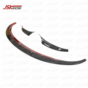 Lèvre avant en fibre de carbone de style <span class=keywords><strong>Jsk</strong></span> pour Tesla Model <span class=keywords><strong>3</strong></span> 2023-2024 Lèvre de pare-chocs de voiture de haute qualité modifiée améliorée - Product Image 6