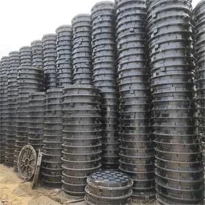Cast Iron <b>Manhole</b> <b>Cover</b> <b>Round</b> Square EN124 300*300 400*400 Size Ductile Iron for Rainwater Drain - Product Image 2