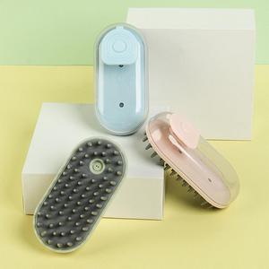 Cepillo de Baño <span class=keywords><strong>para</strong></span> Perros con Dispensador de Champú y Masajeador, Cepillo de Ducha <span class=keywords><strong>para</strong></span> Lavar y Masajear <span class=keywords><strong>Cachorros</strong></span> y Gatos de <span class=keywords><strong>Pelo</strong></span> <span class=keywords><strong>Corto</strong></span> - Product Image 4
