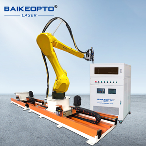 2000W entièrement automatisé 3D <span class=keywords><strong>6</strong></span> Aixs Fanuc 20ib bras robotique Machine de découpe laser haute efficacité Robot de découpe laser pour le métal - Product Image 1