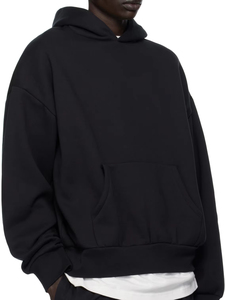 Wholesale <b>Men's</b> Winter Heavyweight <b>Pullover</b> Hoodie Comfortable Casual Fashionable Street Blank Custom 3D Embroidered Lining - Product Image 4