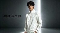 Sweat-shirt pour homme à col montant et demi-zip en denim, coupe oversize, 100% coton, avec logo brodé personnalisé et fausse fourrure de lapin, style streetwear