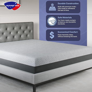 Matelas de lit en mousse de haute qualité, orthopédique, hybride, pour hôtel, taille King, Queen, Double, en latex naturel et mousse à mémoire de forme - Product Image 1