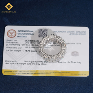 Anillo de Eternidad para Hombre con Tres Hileras de Piedras, Joyería de Lujo para Boda, Plata S925, Diamantes Cultivados en Laboratorio con Forma Redonda y Marquesa, Certificado IGI - Product Image 2