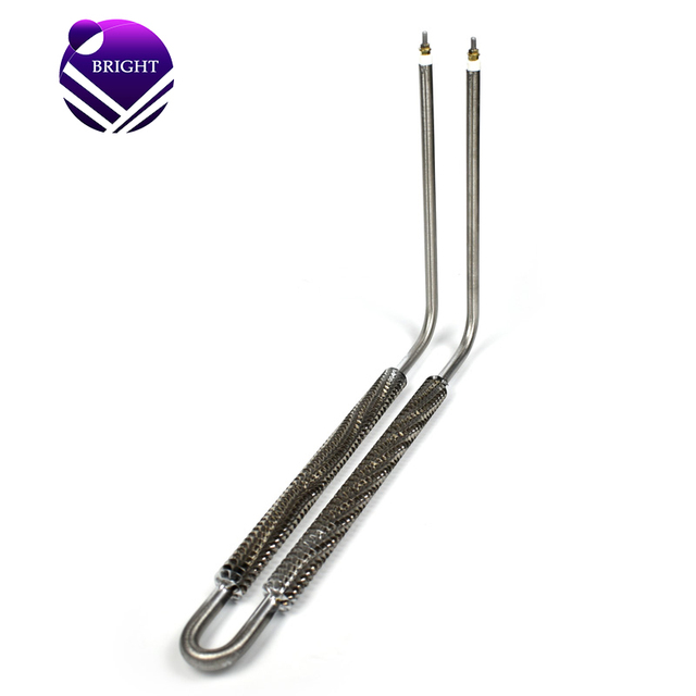 BRIGHT High Quality 220V 8000W SUS304 Industrial Electric Finned Tube Heater Element