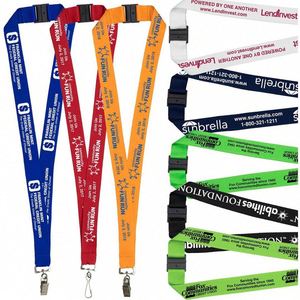 Custom LOGO Printed Durable Eco-Friendly <b>Polyester</b> Promotional Sport Badge ID Card Holder Trade Show Safety Neck <b>Lanyards</b> - Product Image 1
