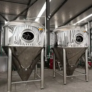 Stainless Steel Conical Fermenter Brewery Equipment 2000l Beer Brewery Equipment For Sale