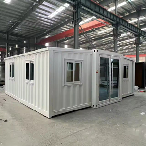 Casa Prefabricada Portátil de 3 Dormitorios, Expandible, Modular, Tipo Contenedor, Hecha con Panel Sándwich - Product Image 1