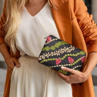 Sac à main pour femme, pochette de luxe en cuir, motif peinture à l'huile, impression à la demande, sac carré personnalisé pour fille, livraison directe