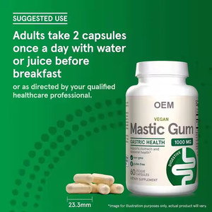 Mastiekgomcapsules Hete Verkoop Voedingssupplement Mastiekgom Vegetarische Capsules - Product Image 2