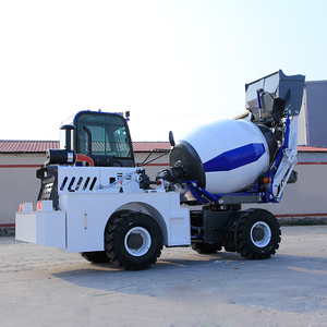 Snelle levering mobiele betonmixer capaciteit cementmixer met pomp - Product Image 5