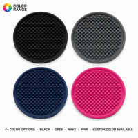 Sous-verre personnalisé en silicone à picots, vierge pour sublimation, antidérapant, résistant à la chaleur, avec logo OEM imprimé, pour bar et maison, vente en gros