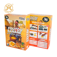 Emballage alimentaire personnalisé : Boîte à céréales, Emballage pour chips, Carton pour bananes plantains, Emballage alimentaire OEM, Boîte à riz avec logo personnalisé, Impression 4 couleurs