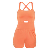 Combinaison de sport et yoga pour femme, en nylon, séchage rapide, haute élasticité, respirante, col à revers, taille mi-haute, sensation seconde peau, pour l'extérieur