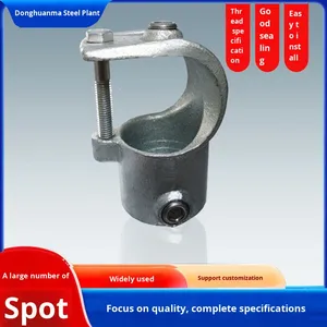 Gietijzeren Frame Connectoren Hek Vangrail Connectoren Buisklemmen Fittingen Met Mannelijke Verbinding En Hexagon Kop - Product Image 4