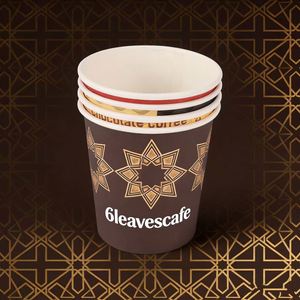 Gobelet à café en papier à double paroi avec couvercle, personnalisé avec logo, jetable, 8oz, 10oz, 12oz, 16oz, 22oz - Product Image 1