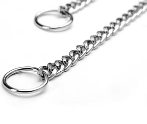 <span class=keywords><strong>Collar</strong></span> de estrangulación de perro Martingale de acero inoxidable de alta resistencia, <span class=keywords><strong>Collar</strong></span> de cadena para mascotas de calidad superior, arneses de correa personalizados sólidos - Product Image 6