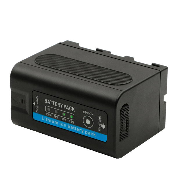 For NP-F970/F960/F950/F770/F570/F550/NP-F780 6700mAh 7.4V Rechargeable Battery for A7/R5/Z8 Cameras-Stock