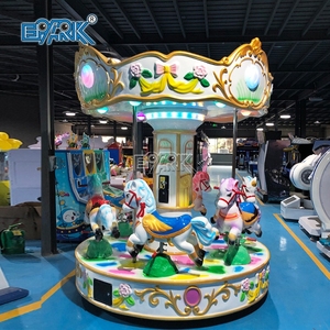 Carrusel de 6 Jugadores Epark Merry-Go-Round Paseo de Parque de Atracciones para Entretenimiento Infantil Máquina de Juego Arcade en Venta - Product Image 2