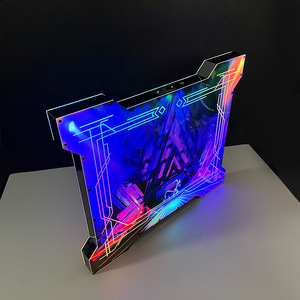 Panneau lumineux portable rectangulaire à LED néon avec affichage de texte Wifi, effet défilant « Joyeux Anniversaire », pour bars, discothèques, KTV - Product Image 3