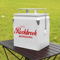 Glacière portable isotherme ROCKBROOK CB9003 13L en PE et PU pour pique-nique, plage, fête, camping, vin personnalisé, extérieur intelligent 30L