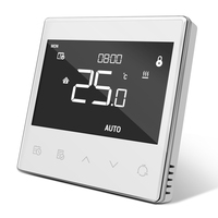 Système de chauffage au sol à thermostat intelligent WiFi pour hôtel avec contrôle de la température ambiante et application Tuya